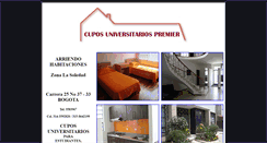 Desktop Screenshot of cuposuniversitarios-premier.com